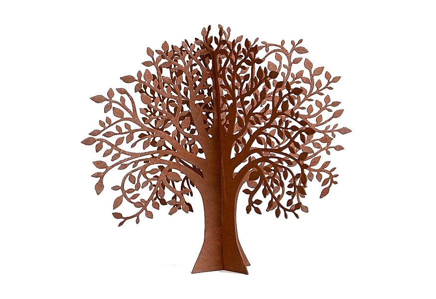UNUS GARDEN Dekofigur Baum Rost bestehend aus 2 Steckelementen (1 St., 30x2 günstig online kaufen
