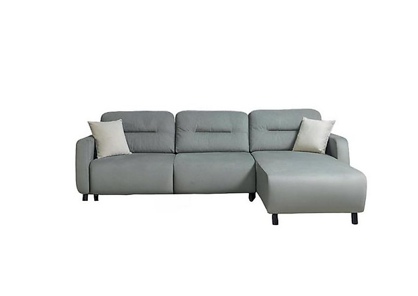 JVmoebel Ecksofa Sofas Design Ecksofa L-Form Möbel Bett Funktionen Textil S günstig online kaufen