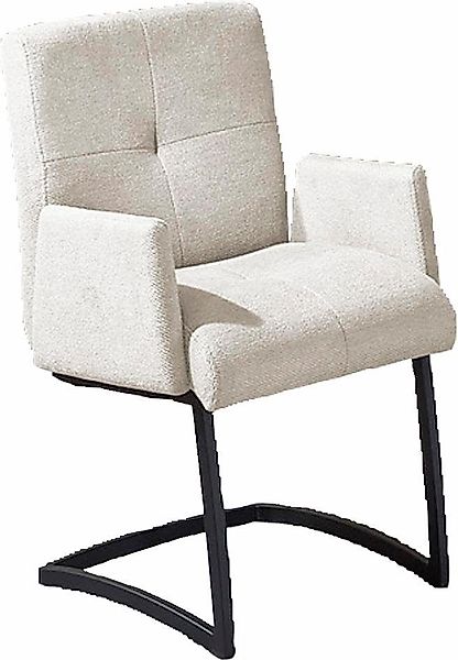 exxpo - sofa fashion Freischwinger "Affogato mit komfortablen Armlehnen", S günstig online kaufen