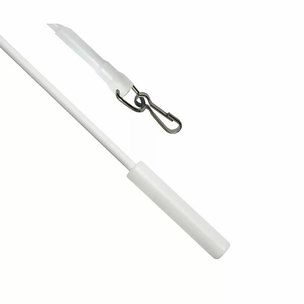 Gardinia Schleuderstab Metall Weiß 100 cm 2-er Pack günstig online kaufen