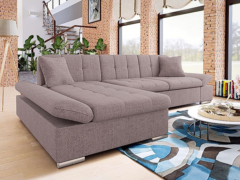 MIRJAN24 Ecksofa Montana Premium, mit Regulierbare günstig online kaufen