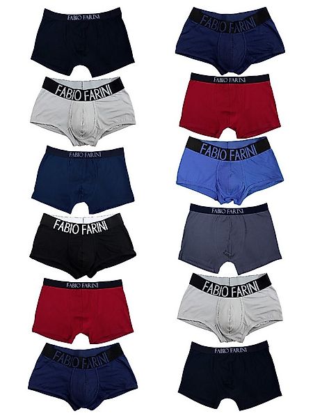 Fabio Farini Boxershorts Herren Unterhosen - Retroshorts aus atmungsaktiver günstig online kaufen