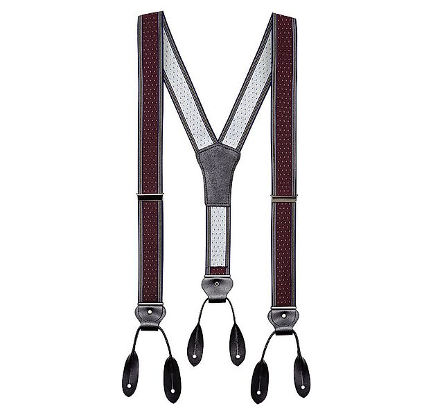 Stars & Stripes Hosenträger Old Style Western Hosenträger mit Lederlaschen günstig online kaufen