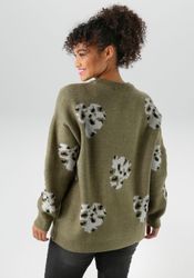 Aniston PLUS Strickpullover mit eingestrickten Herzchen günstig online kaufen