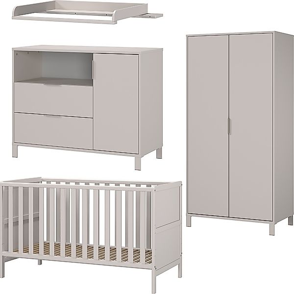 GERMANIA Babymöbel-Set "GW-Alkmaar", (4 tlg.), mit mitwachsendem Kinderbett günstig online kaufen