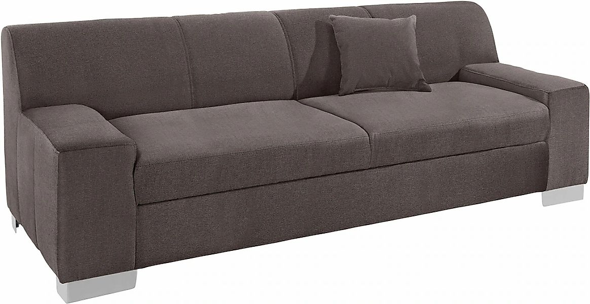 DOMO collection 2,5-Sitzer "Bero, elegant und zeitlos, kubisch, flache Arml günstig online kaufen