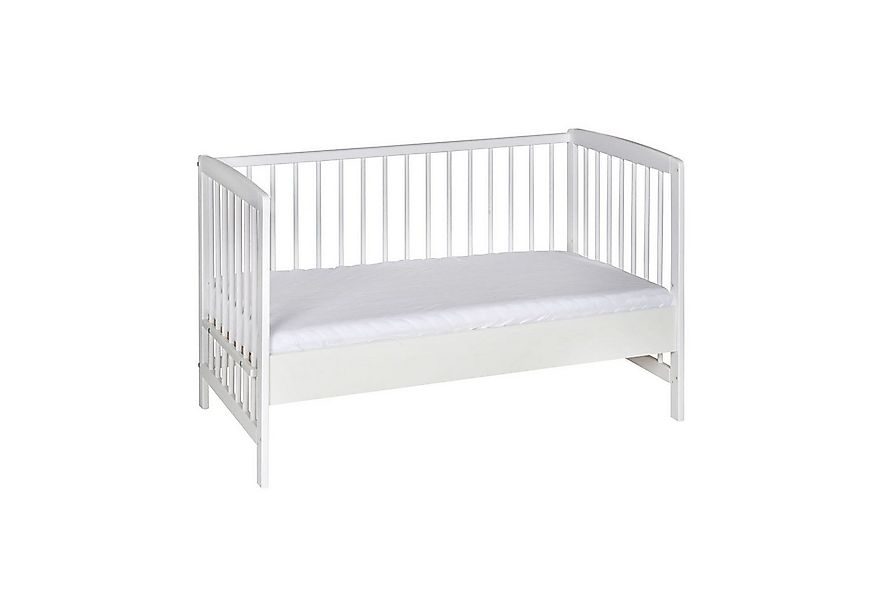 Schardt Beistellbett Beistellbett Micky weiß 60x120 cm, stufenlos höhenvers günstig online kaufen