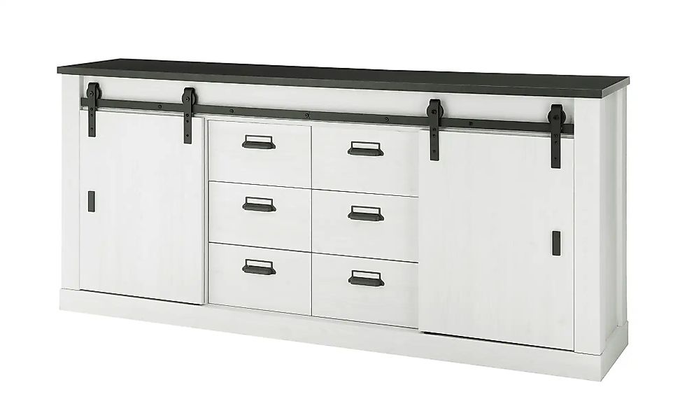 Sideboard  Sintra ¦ weiß ¦ Maße (cm): B: 200 H: 90 T: 42.0 Kommoden & Sideb günstig online kaufen