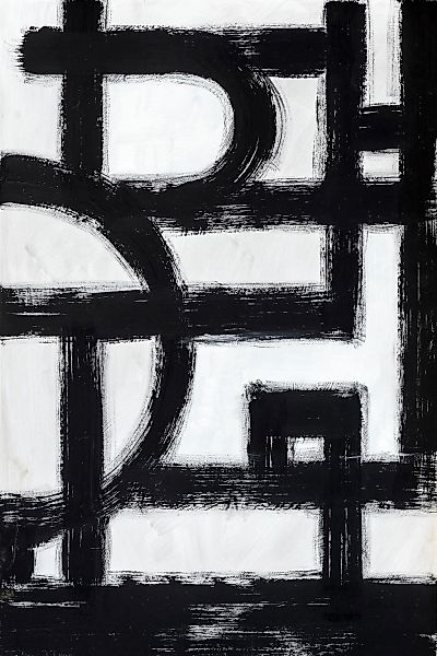 OTTO home Leinwandbild "Abstrakte Kunst" Abstrakte  Kunst  Modern  Schwarz- günstig online kaufen