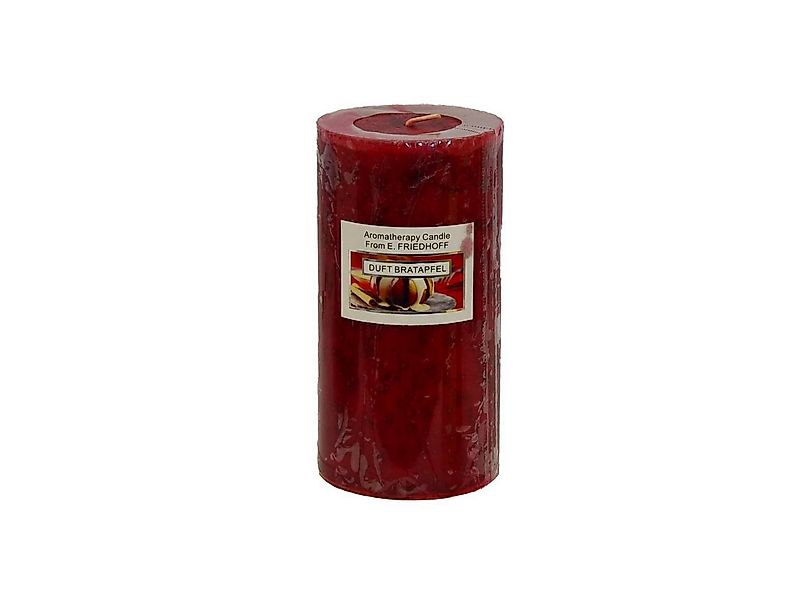 B&S Stumpenkerze Duftkerze Bratapfel 14 x Ø 7,3 cm günstig online kaufen