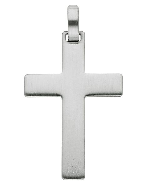 Adelia´s Kettenanhänger Edelstahl Kreuz Anhänger, Edelstahlschmuck günstig online kaufen