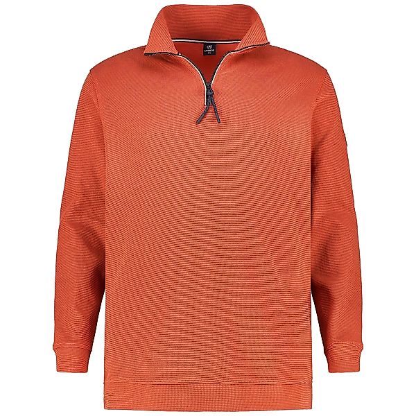 Lerros Sweatshirt aus Baumwolle Farbe orange Größe: 4XL günstig online kaufen