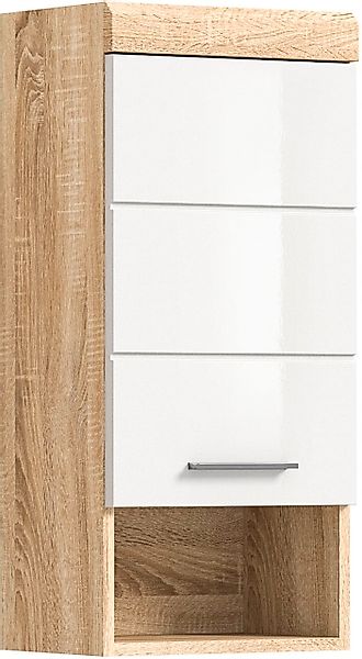 welltime Hängeschrank "SIENA, Breite 37cm, 1 Tür, 1 offenes Fächer, 1 Einle günstig online kaufen