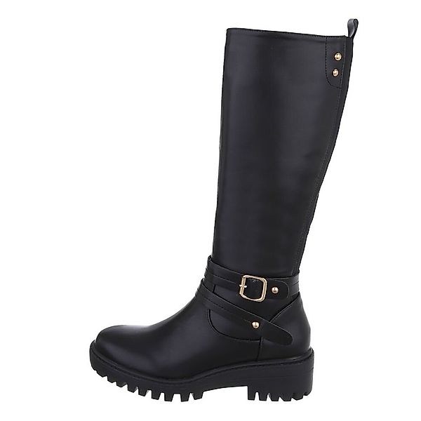 Ital-Design Damen Freizeit Stiefel Blockabsatz Klassische günstig online kaufen