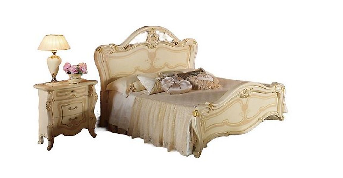 JVmoebel Bett Doppelbett Holz Bettrahmen 180x200 Schlafzimmer Hotel Betten, günstig online kaufen