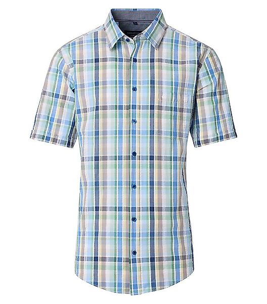 CASAMODA Kurzarmhemd CASAMODA Freizeithemd Kurzarm kariert günstig online kaufen