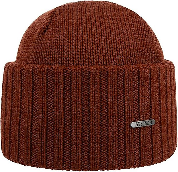 Stetson Strickmütze Northport Beanie mit Markenemblem günstig online kaufen