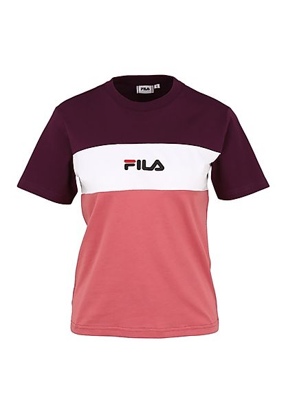 Fila Damen T-Shirt ANOKIA BLOCKED TEE 688488 Baroque Rose Winter Bloom Brig günstig online kaufen