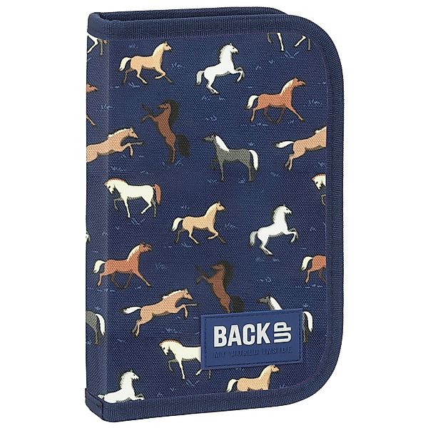 DERFORM Federtasche Pferde ungefüllt leer Federmäppchen günstig online kaufen