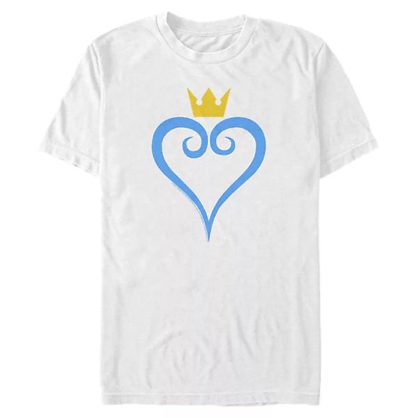 Disney - Kingdom Hearts - Logo Heart and Crown - Männer T-Shirt günstig online kaufen