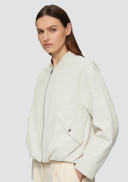 s.Oliver Funktionsjacke Outdoor-Jacke Blouson mit Raffungsdetails günstig online kaufen