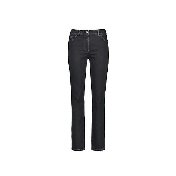 GERRY WEBER 5-Pocket-Jeans Straight Leg Jeans für Damen in schwarz (1-tlg) günstig online kaufen