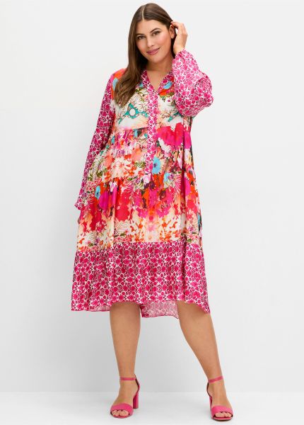 Sheego Etuikleid Stufenkleid günstig online kaufen