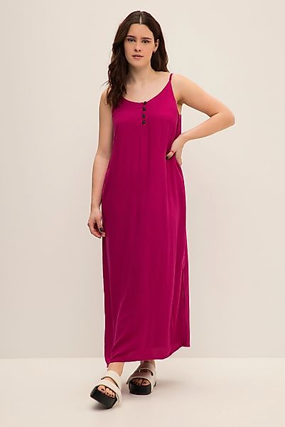 Studio Untold Maxikleid Maxikleid A-Line V-Ausschnitt günstig online kaufen