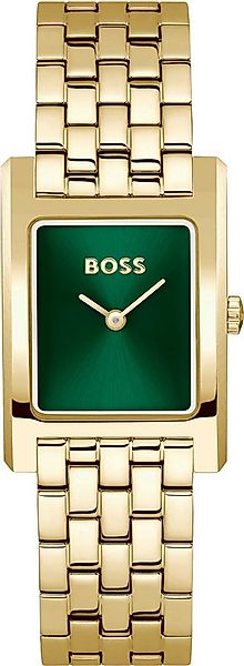 BOSS Quarzuhr LUCY 1502785, Armbanduhr, Damenuhr, Edelstahlarmband, analog günstig online kaufen