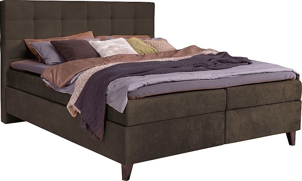 alina Boxspringbett "Neomi" inklusive Matratze und Topper günstig online kaufen