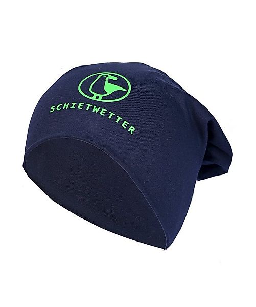 Schietwetter Beanie Unisex Erw. Beanie mit Print Möwe günstig online kaufen