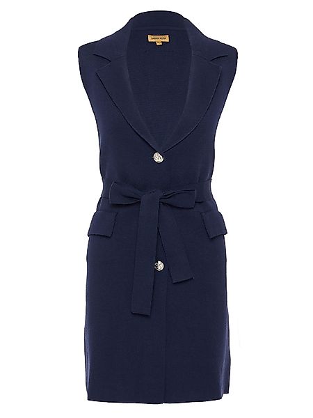 Sarah Kern Bouclèjacke Longstrickjacke figurbetont mit günstig online kaufen
