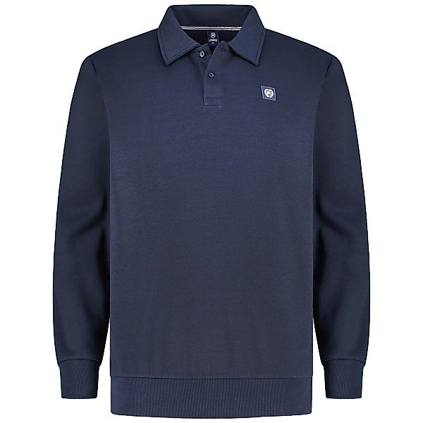 Lerros Poloshirt aus Materialmix Farbe blau Größe: 6XL günstig online kaufen