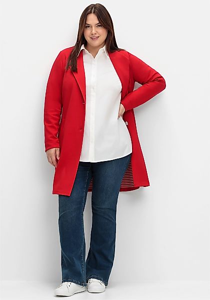 Sheego Klassische Bluse Baumwollbluse günstig online kaufen