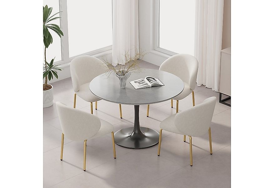 Flieks Polsterstuhl (Set, 4 St), 4er Set Esszimmerstühle Schalenstuhl Wohnz günstig online kaufen