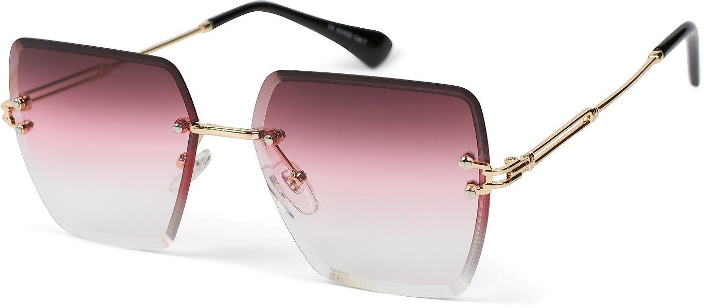 styleBREAKER Sonnenbrille Rahmenlose Rechteckige Sonnenbrille mit günstig online kaufen