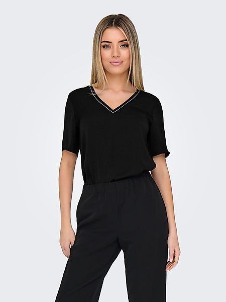 ONLY V-Shirt ONLAVA LIFE S/S CHAIN günstig online kaufen