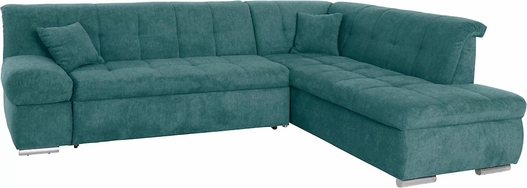 DOMO collection Ecksofa »Mona L-Form«, wahlweise mit Bett- und Armlehnfunkt günstig online kaufen