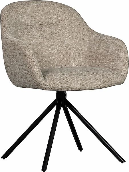 WOOOD Esszimmerstuhl »Grant«, (Set), 2 St., Polsterstuhl mit Drehfunktion, günstig online kaufen