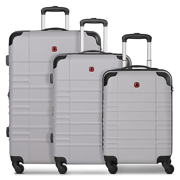 Wenger Trolleyset Amplar Evo, 4 Rollen, (3-teilig, 3 tlg), ABS günstig online kaufen