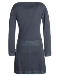 Vishes Tunikakleid Langarm Shirt Kleid Jersey günstig online kaufen