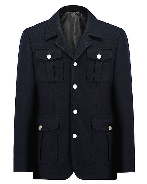 Allthemen Wollmantel mit Reverskragen klassisch Herren Kurzmantel lässiger günstig online kaufen