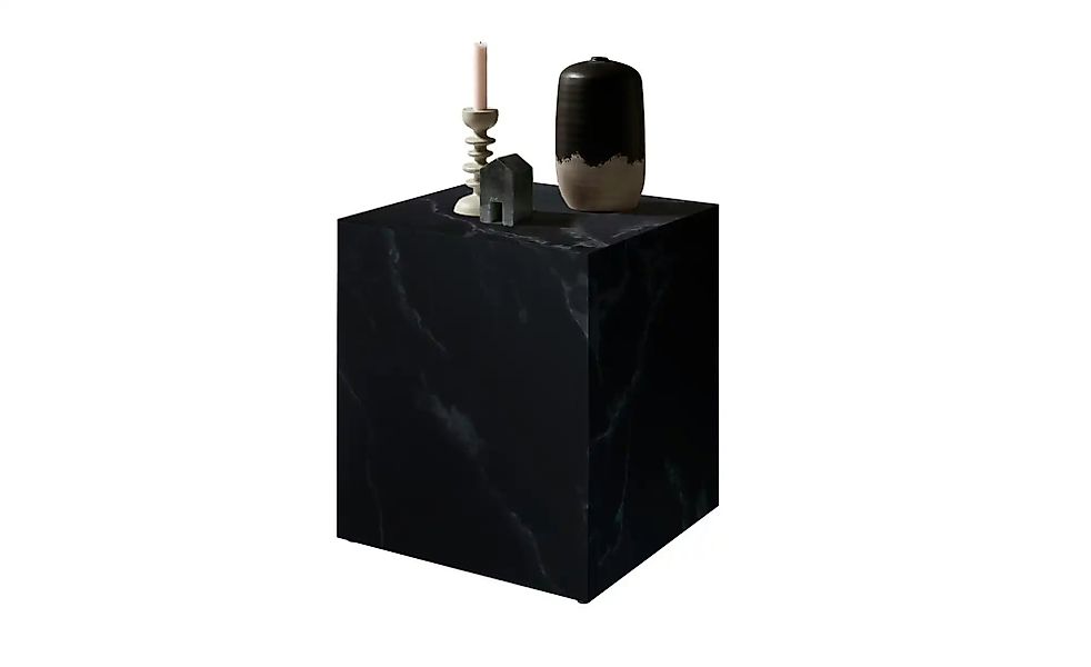 Beistelltisch   ¦ schwarz ¦ Maße (cm): B: 45 H: 50 Tische > Beistelltische günstig online kaufen