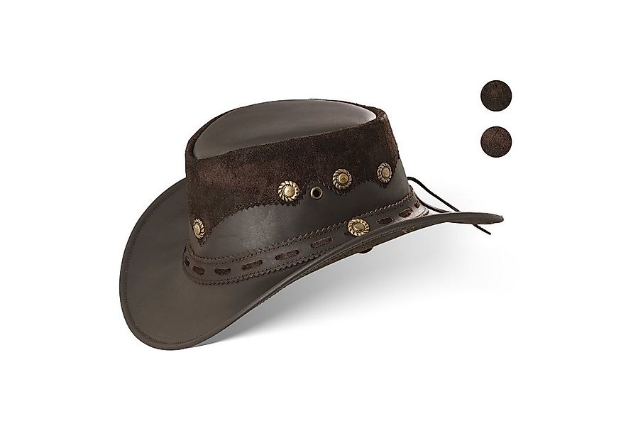 BLACK FOREST FOX Cowboyhut Country Luxus Western Cowboy Hut Reiten Leder So günstig online kaufen