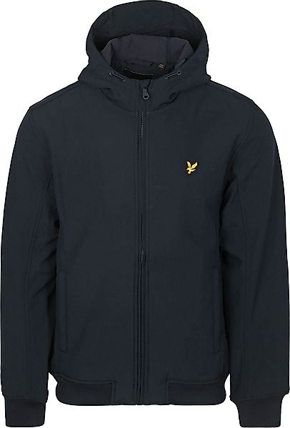 Lyle & Scott Jacke Softshell Fleece Marine - Größe L günstig online kaufen