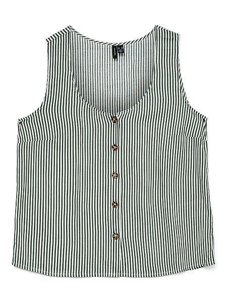 Vero Moda Blusenshirt Gestreiftes ärmelloses Hemd günstig online kaufen