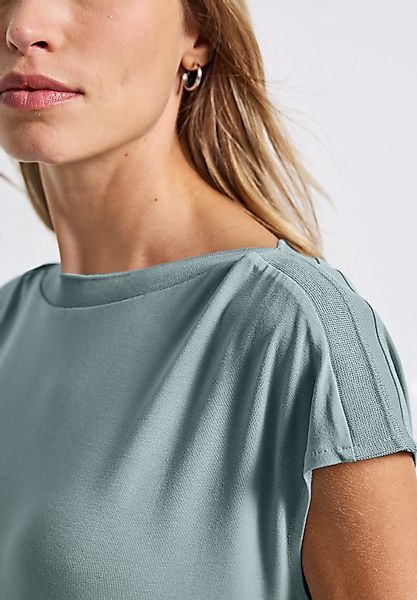 STREET ONE T-Shirt U-Boot Shirt mit günstig online kaufen