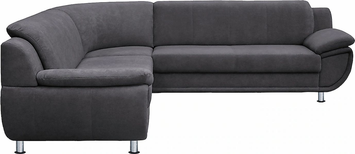 TRENDMANUFAKTUR Ecksofa "Rondo wahlweise mit Schlaffunktion, bequeme Armleh günstig online kaufen