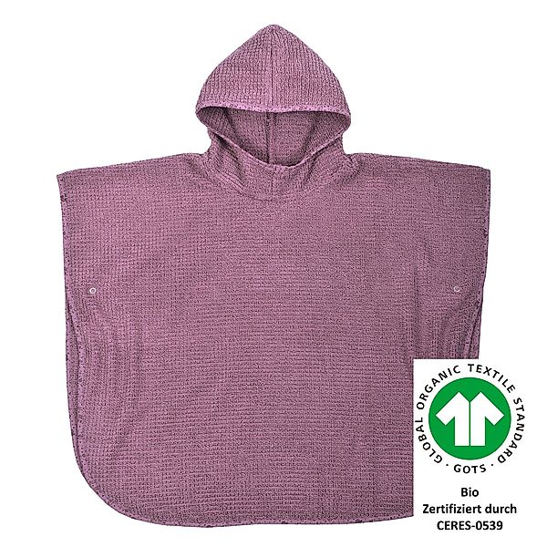 Wörner Badeponcho at home, Baumwoll-Webfrottier, Kapuze, günstig online kaufen