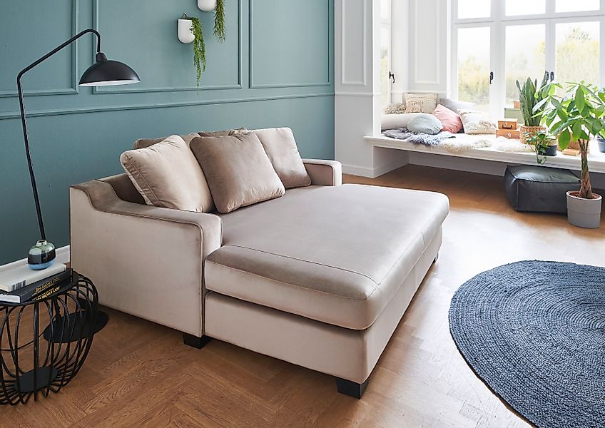 ATLANTIC home collection XXL-Sessel »Nobel«, Megasessel, Loveseat, inkl. 5 günstig online kaufen